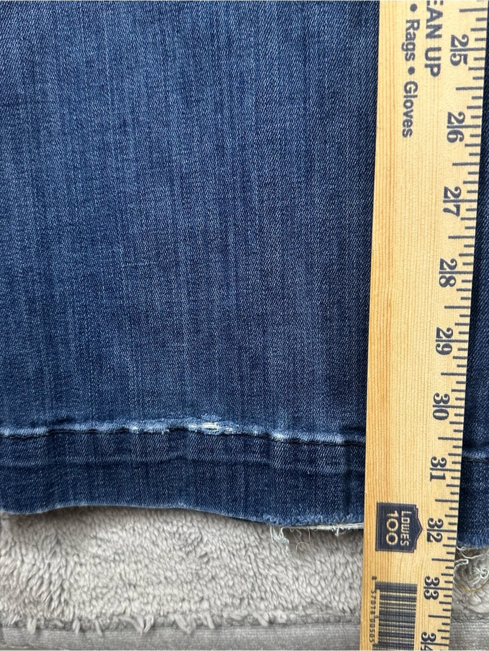 7 For All Mankind Dojo Flare Jeans Women’s 24 Medium Wash Wide Leg Flare Y2K - Picture 9 of 13